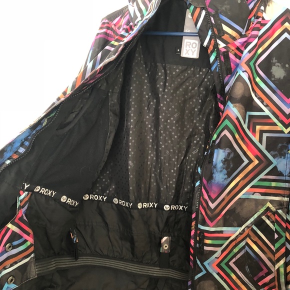 roxy 5k silver jacket